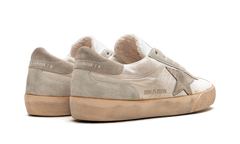 SSTAR 2 NYLON UPPER HF TONGUE SUEDE HEEL AND SPUR "WHITE ICE TAUPE" GWF00607.F005683.11638