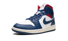 AIR JORDAN 1 MID WMNS "Blue / Red" BQ6472 146