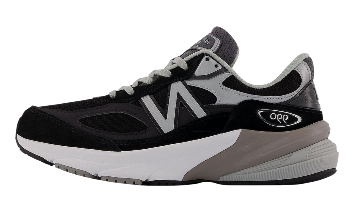 990v6 "MiUSA Black Grey White - Wide" M990BK6 2E