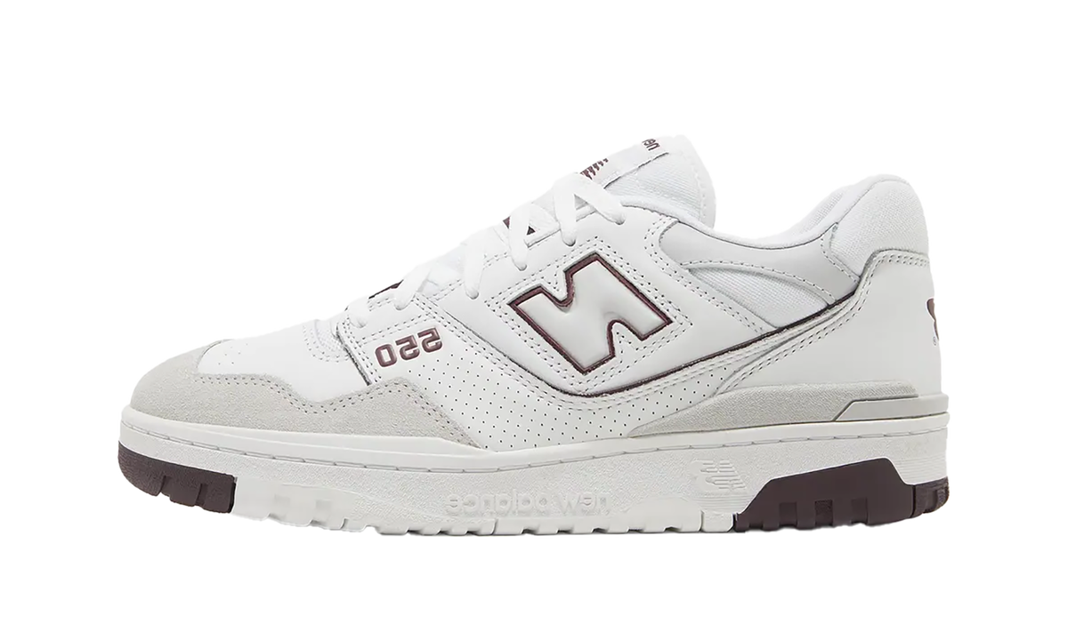 550 "White / Burgundy" BB550FB1