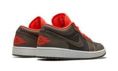 AIR JORDAN 1 LO SE WMNS "Black / Olive/ Bright Crimson" DQ6076 002