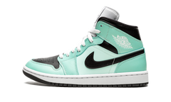 AIR JORDAN 1 MID WMNS "Aqua Black" BQ6472 300
