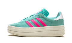 GAZELLE BOLD WMNS "Flash Aqua / Lucid Pink" ID7026