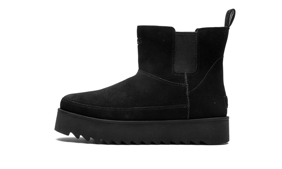 WMNS Chelsea Platform Mini "Black Suede" 1158051 BLK