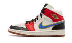 AIR JORDAN 1 MID SE WMNS "Let(Her)Man" DC1426 100