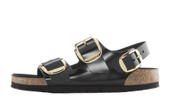 Milano Big Buckle Slippers WMNS "High Shine Black" 1024211