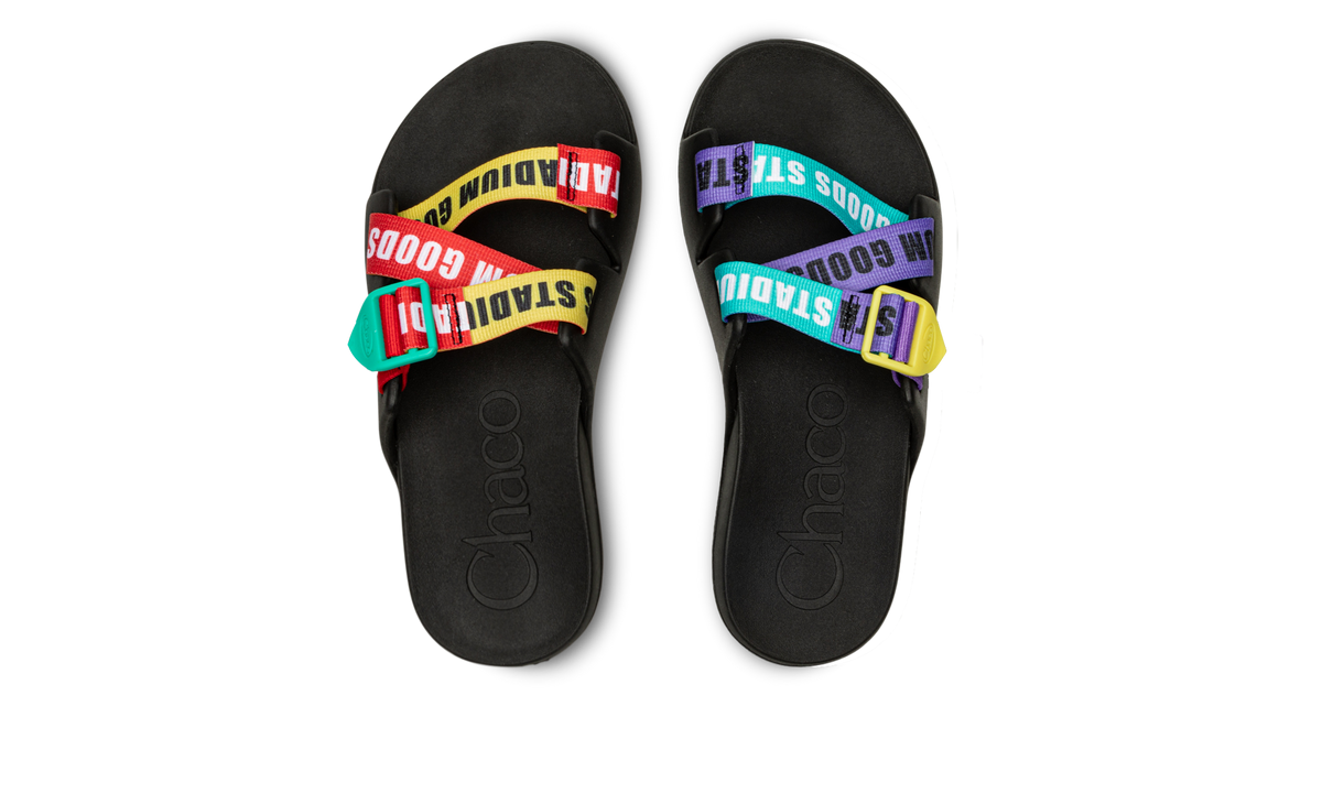OMEN'S CHILLOS SLIDE WMNS "Stadium Goods x Chaco - Bits & Bobs V2" JCH198502