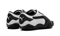 Mostro "Perforated Leather - White / Black" 400992 01