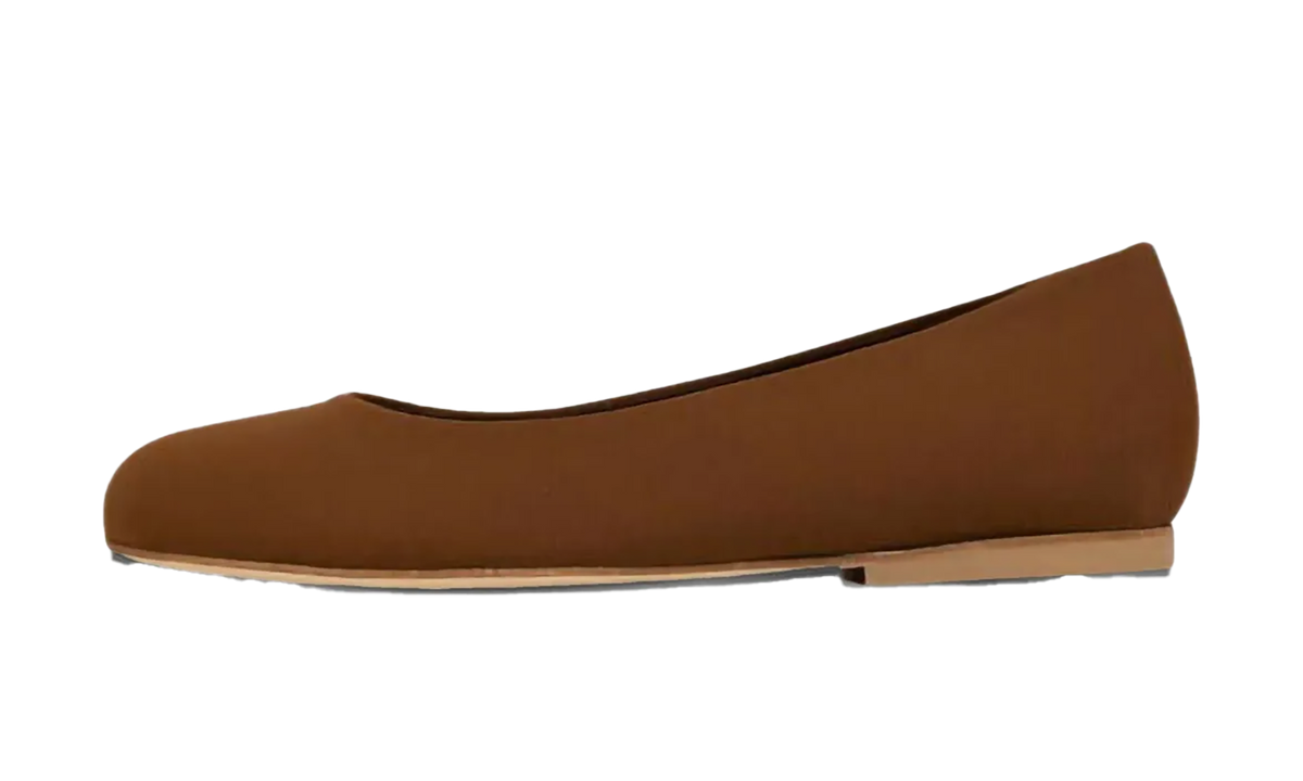 Ballet Flat Shoes "Brown" BAMS000300TCR8600M37