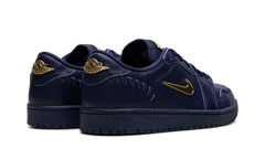 Jordan 1 Low WMNS "Method of Make Midnight Navy Metallic Gold" FN5032 400